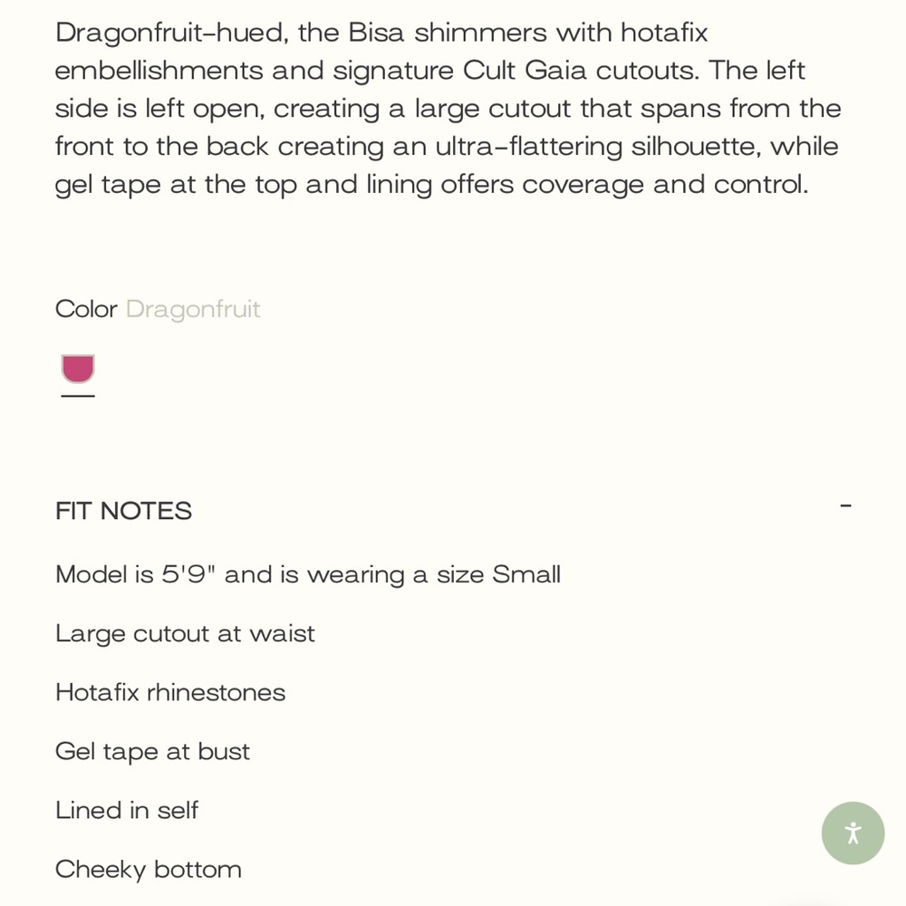 NWT Cult Gaia Bisa One Piece - Picture 5 of 8